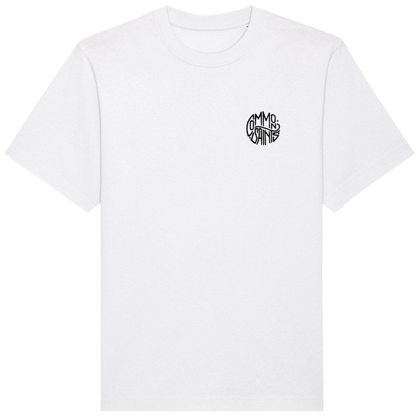 CS Logo tee White (Heavyweight)